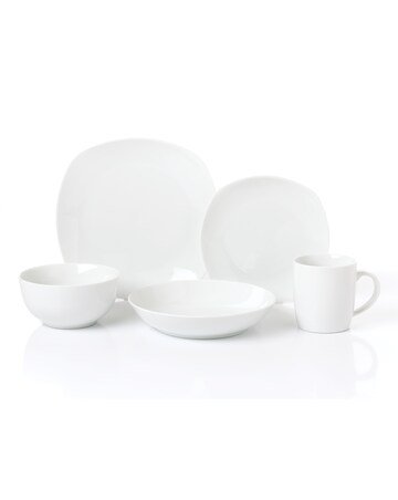 30pc Everyday White Dinner Set