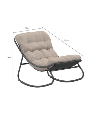 Charles Bentley Porto Relaxing Rocking Chair