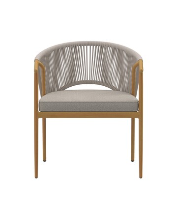 Charles Bentley Almada Rope Weave Bistro Set