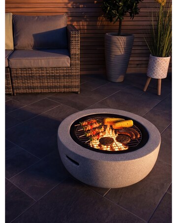Charles Bentley Snug Cordoba Round Fire Pit