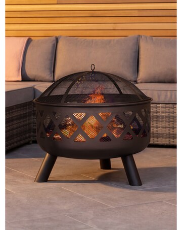 Charles Bentley Snug Salvador Round Fire Pit