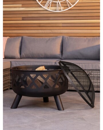Charles Bentley Snug Salvador Round Fire Pit