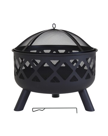 Charles Bentley Snug Salvador Round Fire Pit
