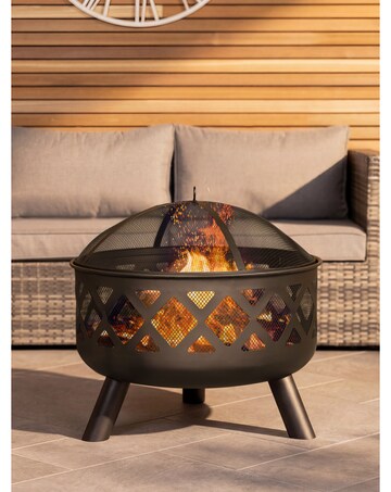 Charles Bentley Snug Salvador Round Fire Pit