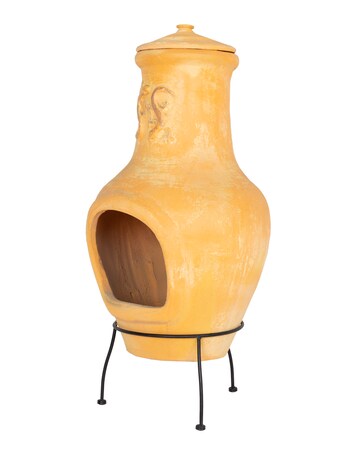Charles Bentley Snug Malaga Clay Chiminea