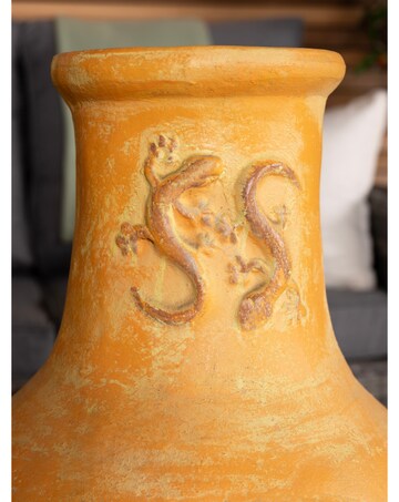 Charles Bentley Snug Malaga Clay Chiminea