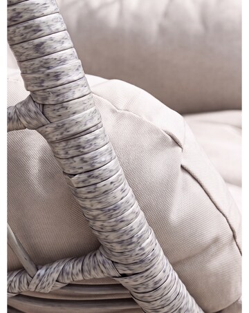 Charles Bentley Egg Shaped Rattan Swing Chair