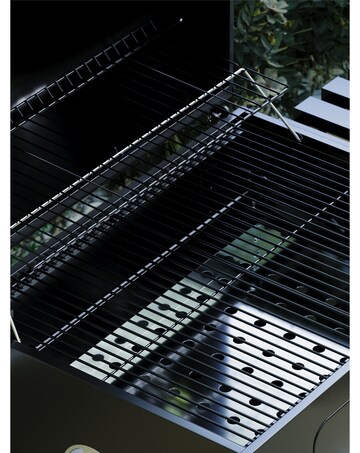 Charles Bentley Ottimo American Grill Charcoal Height Adjustable Barbeque