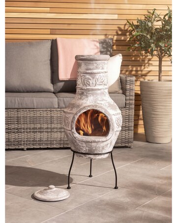 Charles Bentley Snug Acapulco Clay Chiminea