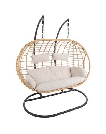 Charles Bentley Double Hanging Swing Chair