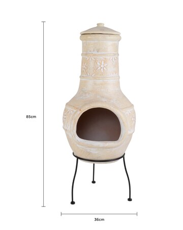 Charles Bentley Snug Valencia Clay Chiminea