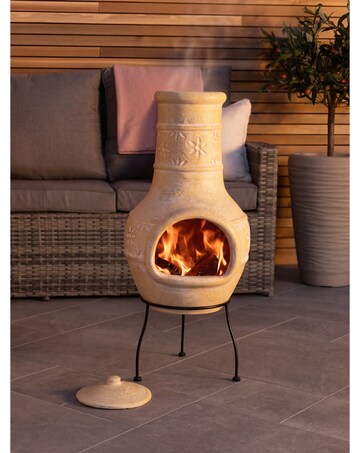 Charles Bentley Snug Valencia Clay Chiminea