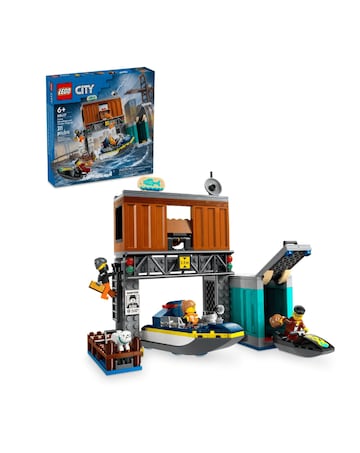 LEGO City Police Speedboat & Crooks Hideout - 60417