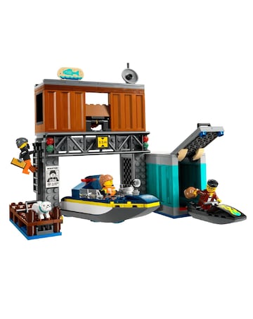 LEGO City Police Speedboat & Crooks Hideout - 60417
