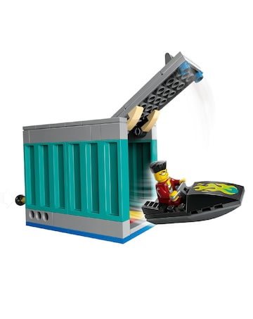 LEGO City Police Speedboat & Crooks Hideout - 60417