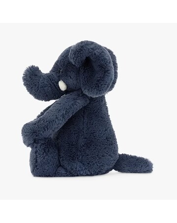 JellyCat - Bashful Elephant Soft Toy, Blue