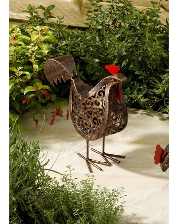 Solar Silhouette Hen, 2 pack