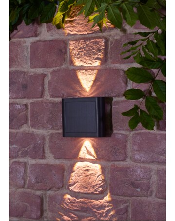 2-Way Wall, Fence & Post Light, 2pack