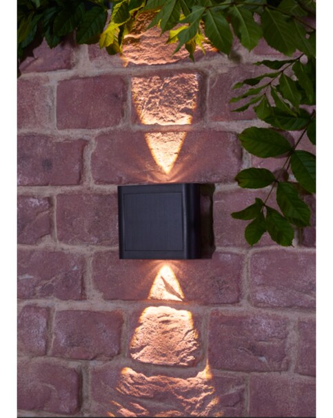 New In - 2-Way Wall, Fence & Post Light, 2pack