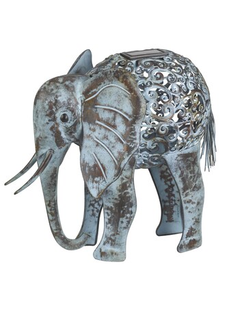 Solar Silhouette Elephant