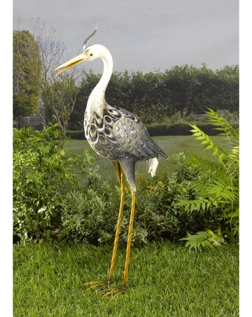 Solar Silhouette Heron