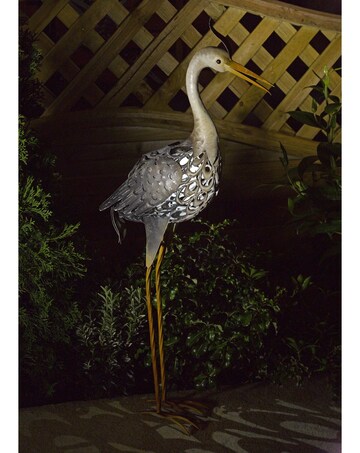 Solar Silhouette Heron
