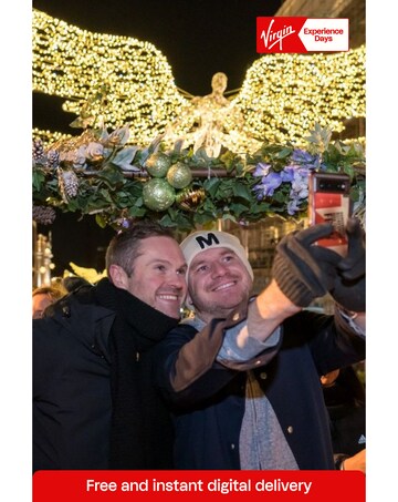 The Original Christmas Lights Bus Tour and Thames Cruise for Two E-Voucher