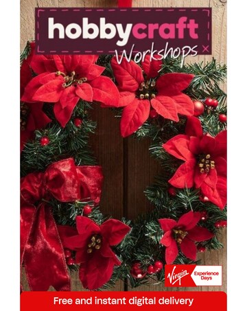 Hobbycraft Christmas Wreath Making Workshop for Two E-Voucher - 114 Locations