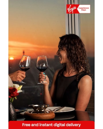 Three Course Sunset Experience for Two at Aqua Shard, London E-Voucher