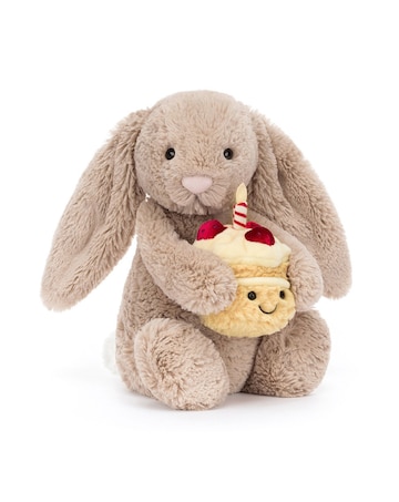 Jellycat - Bashful Bunny Birthday Soft Toy