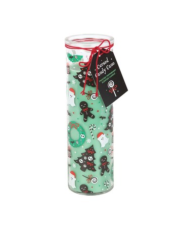 Something Different Merry Creepmas Cursed Candy Cane Tube Candle