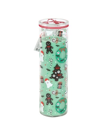 Something Different Merry Creepmas Cursed Candy Cane Tube Candle