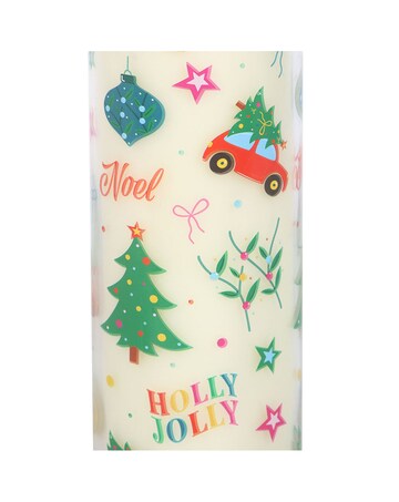 Something Different Nostalgic Christmas Print Christmas Pudding Scented Candle