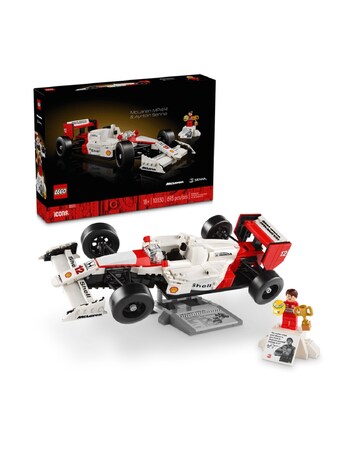 LEGO Icons McLaren MP4/4 & Ayrton Senna Vehicle Set - 10330
