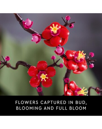 LEGO - Botanicals Plum Blossom Flower Set for Adults - 10369
