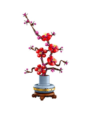 LEGO - Botanicals Plum Blossom Flower Set for Adults - 10369