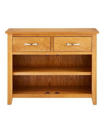 Norfolk Oak and Oak Veneer 2 Door 2 Drawer Sideboard