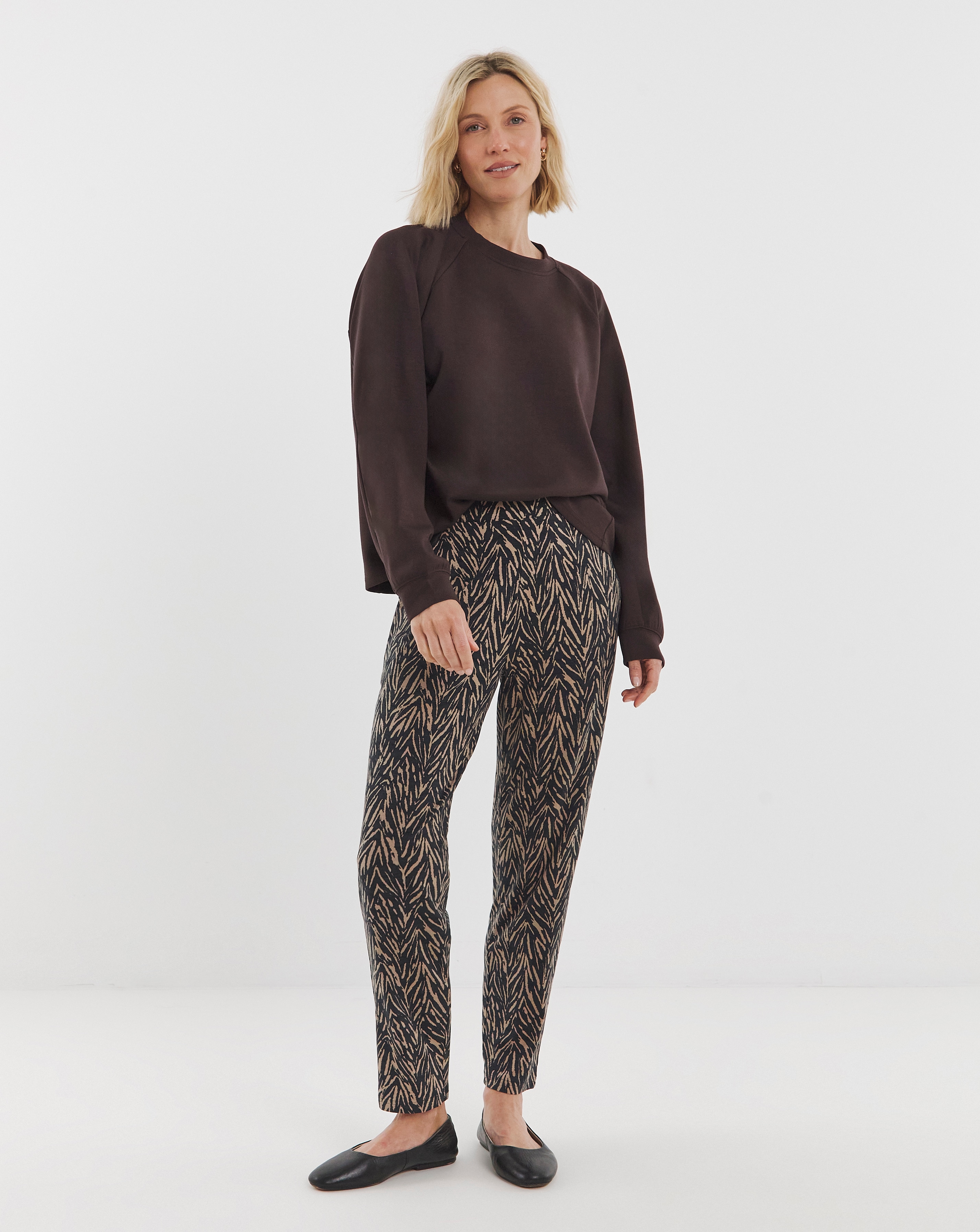 Jersey Tapered Trouser