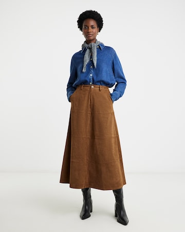 Suedette Skirt