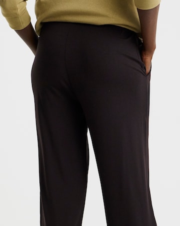 Jersey Tapered Leg Trousers
