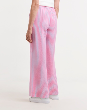 Stripe Wide Leg Trouser