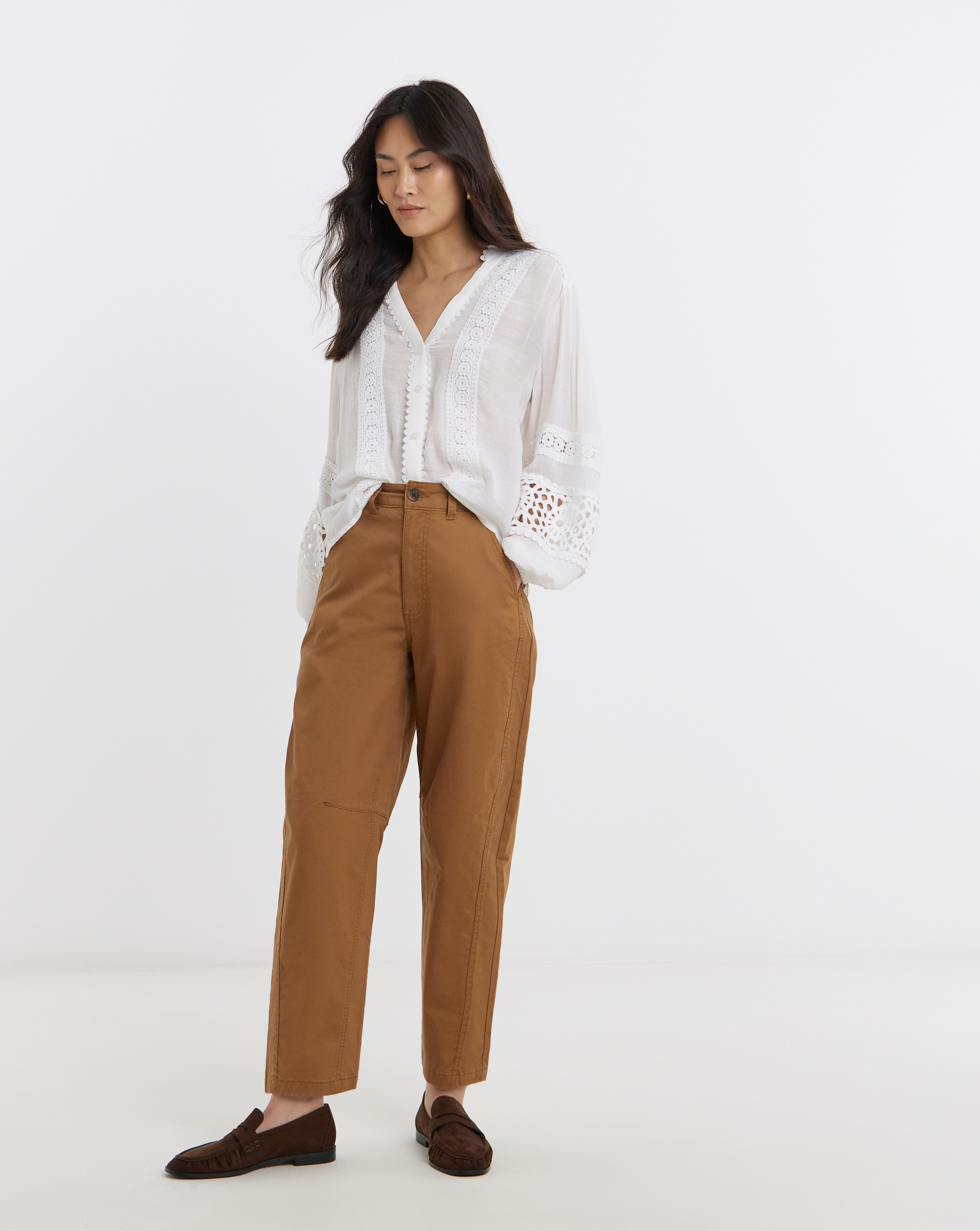 New In - Barrel Leg Chino