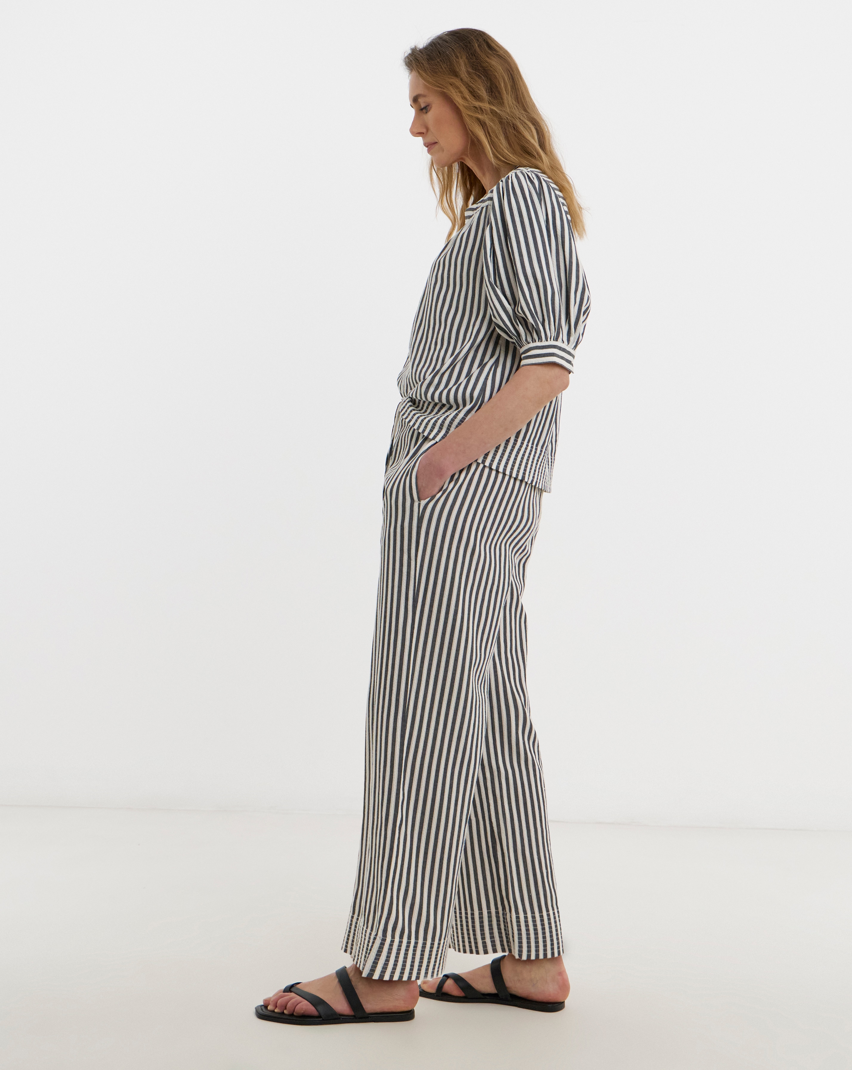 Stripe Stitch Detail Trouser