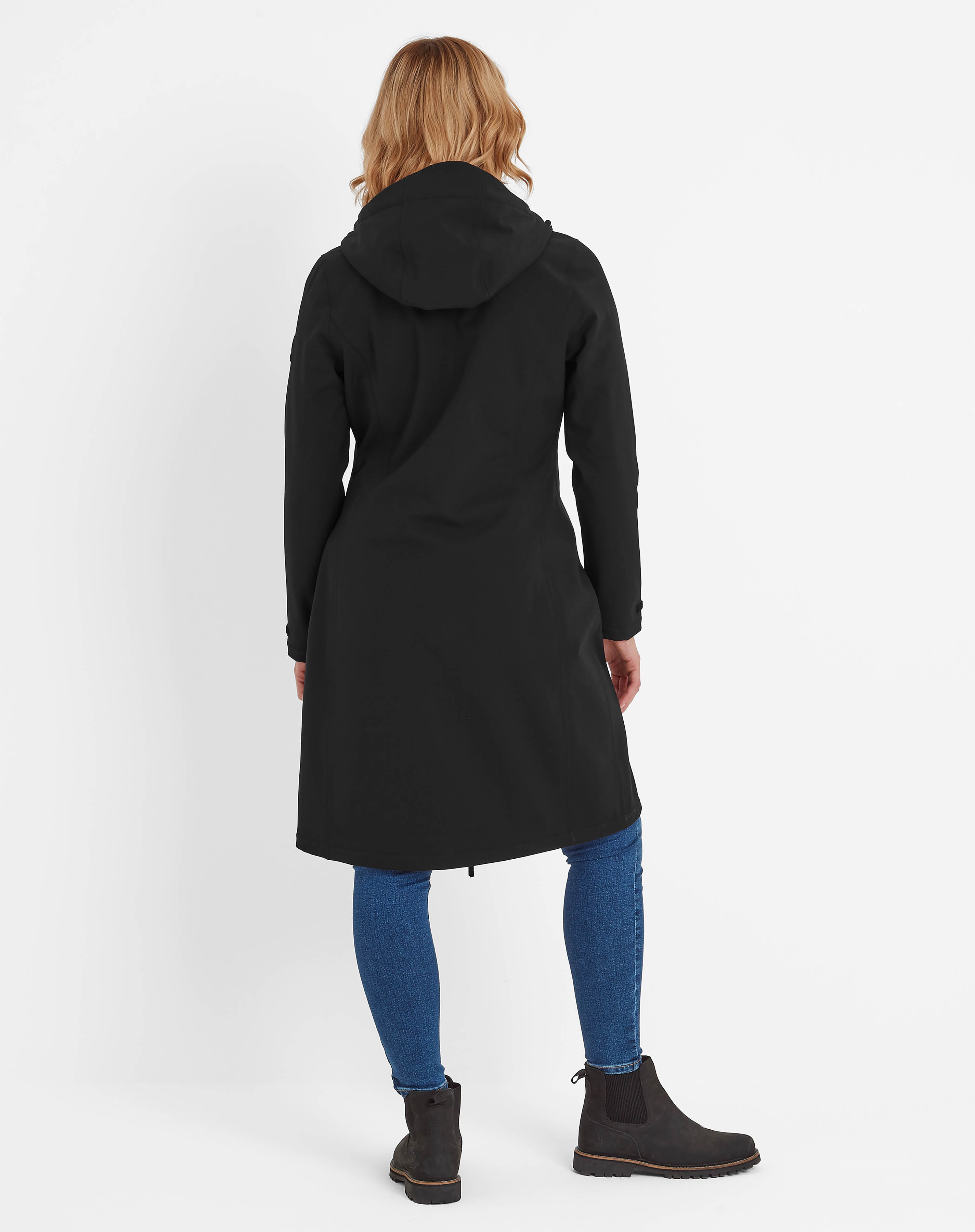 Tog24 Enya Womens Longline Shower Resistant Softshell Jacket