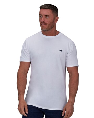 Raging Bull Classic Organic Tee White