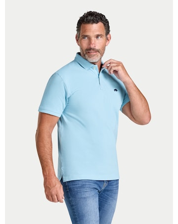 Raging Bull Classic Organic Polo Sky Blue