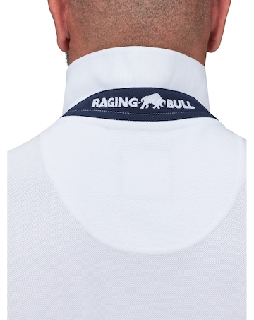 Raging Bull Classic Organic Polo White