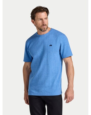 Raging Bull Classic Organic T-Shirt Denim Blue