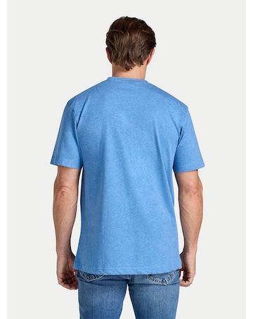 Raging Bull Classic Organic T-Shirt Denim Blue