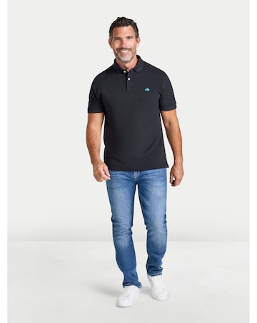 Raging Bull Classic Organic Polo Black